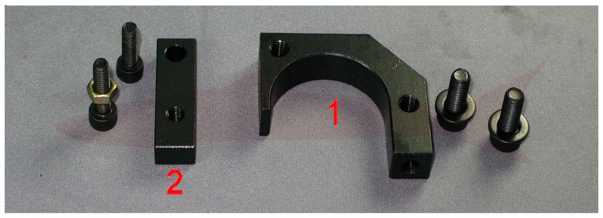Morgana DigiCoater 42 Coating Roller Bracket — схема деталей