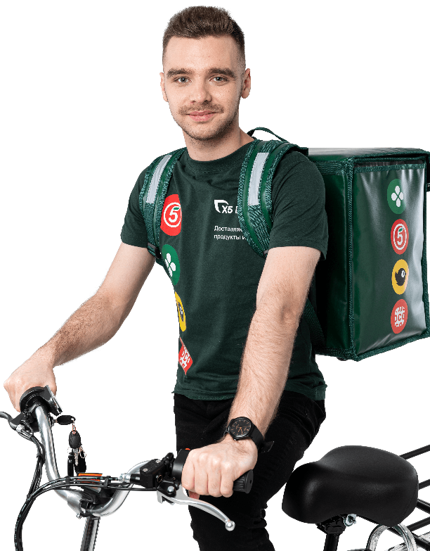 Работа велокурьером в Москве в «Пятёрочке» и «Перекрёстке» - вакансия ...