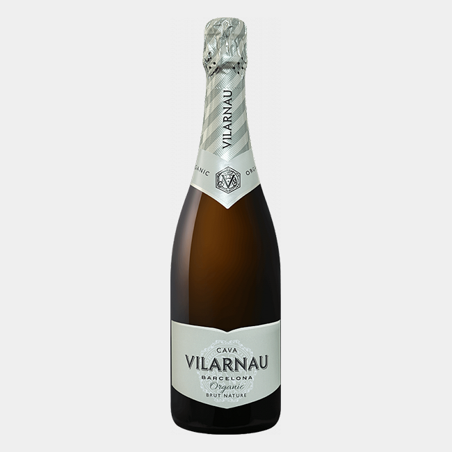 Бела кава. Cava брют натюр. Cava Vilarnau. Brut reserva Cava do Vilarnau Макабео, Парельяда, Щарелло. Кава Испания.