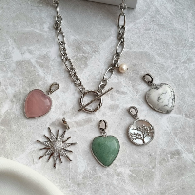 Подвески ручной работы из натуральных камней