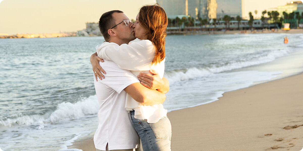 Barceloneta Beach photoshoot