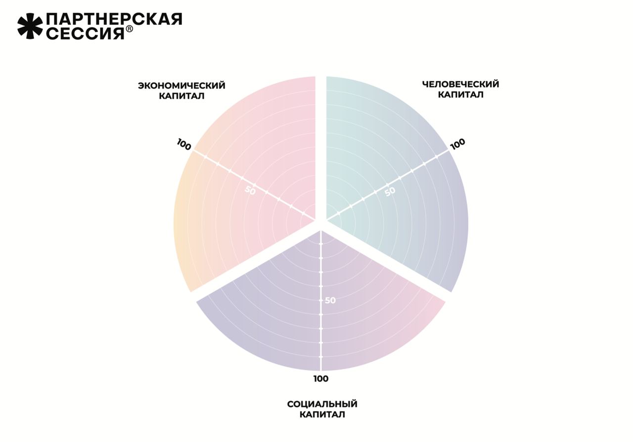 Распределение долей. Распределение кругов Кох.