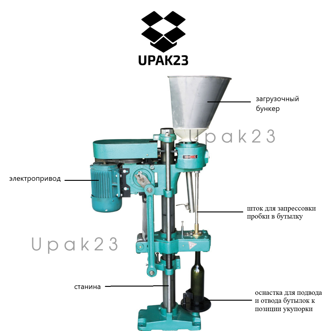 Укупорочная машина для вина WCM-1500