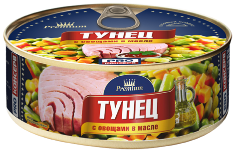 консервы тунец с овощами
