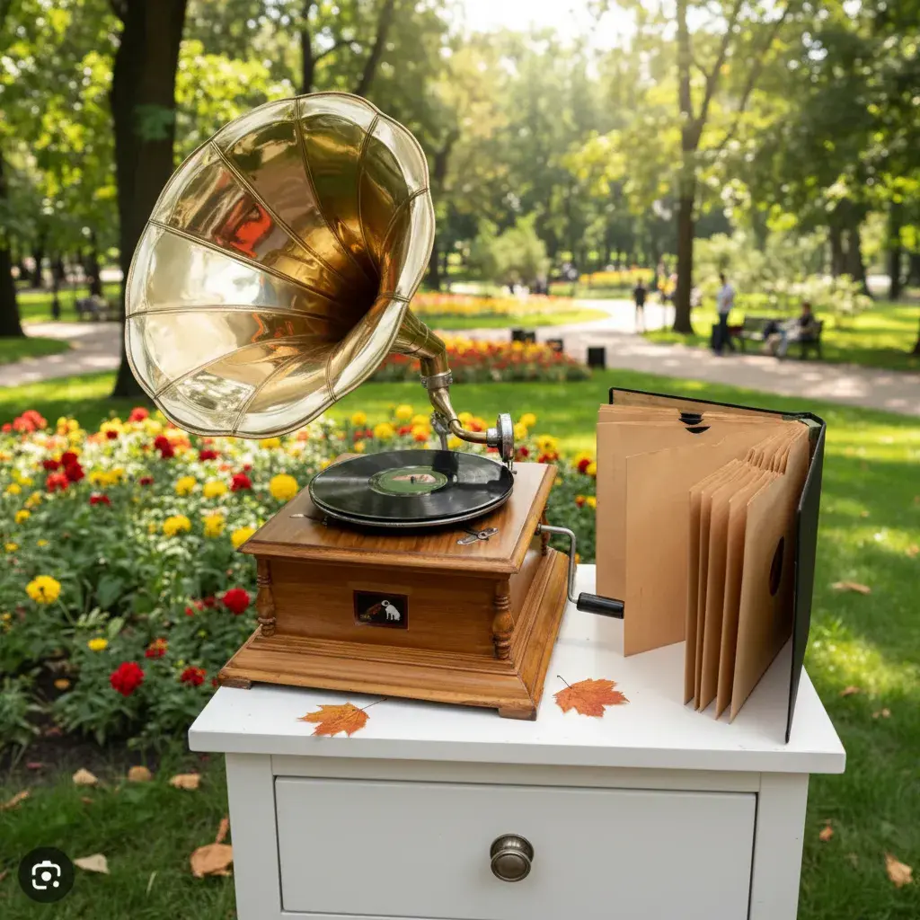 Как работает граммофон