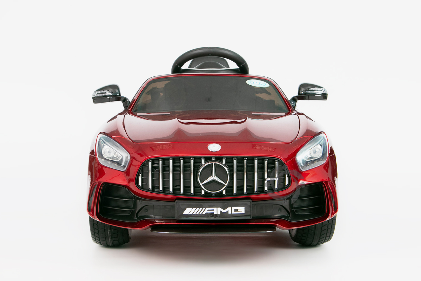 Продажа детских электромобилей красный Мерседес AMG на пульте ...