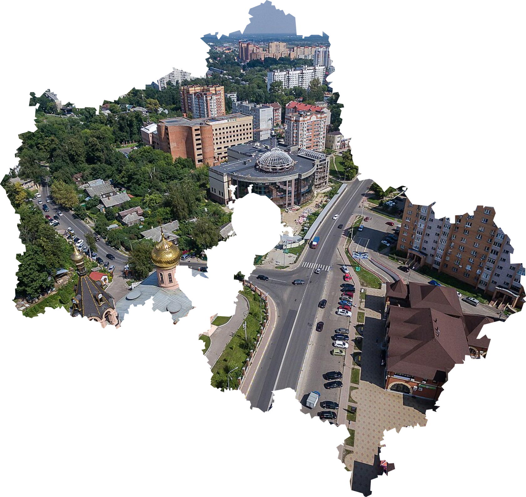 Карта Раменское