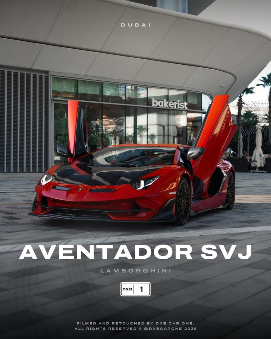 Carousel cover: Lamborghini Aventador SVJ