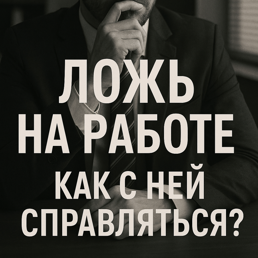 ложь на работе