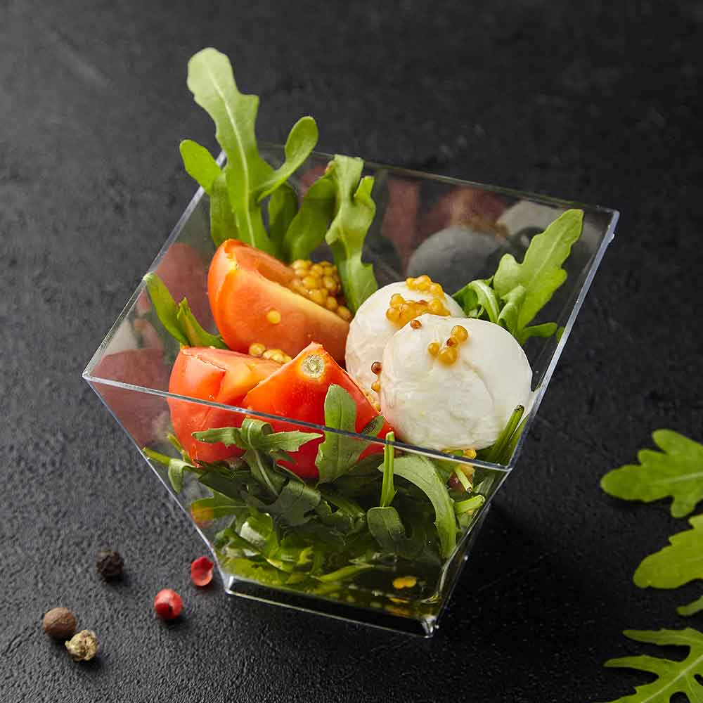 порционные салаты 