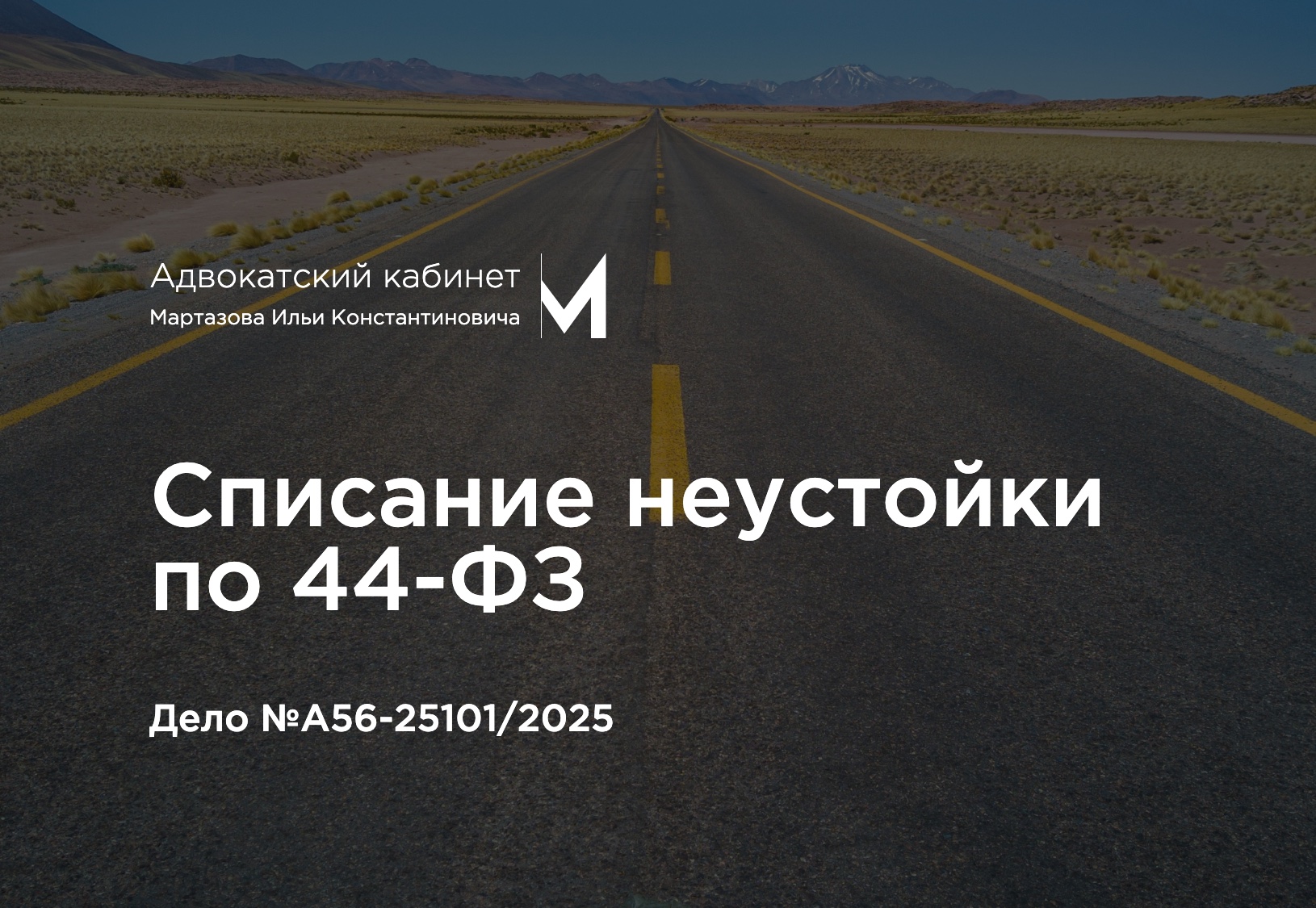 Списание неустойки по 44-ФЗ. Дело №А56-25101/2025