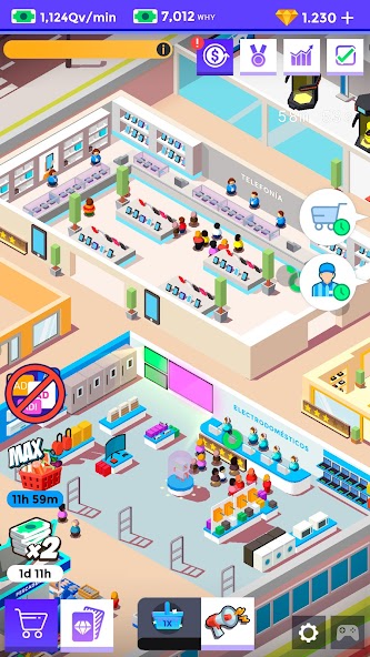 Idle Supermarket Tycoon offline supermarket simulator