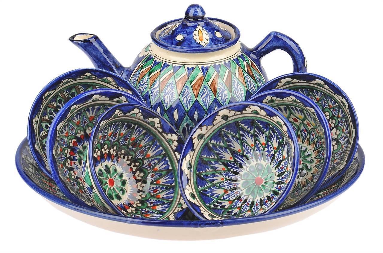 Чайный сервиз Риштанская керамика
