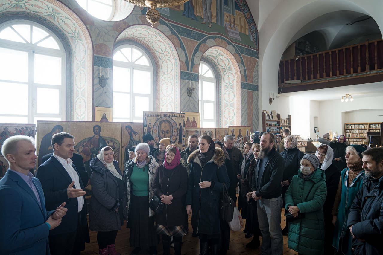 Вознесенский собор Ржев богослужение