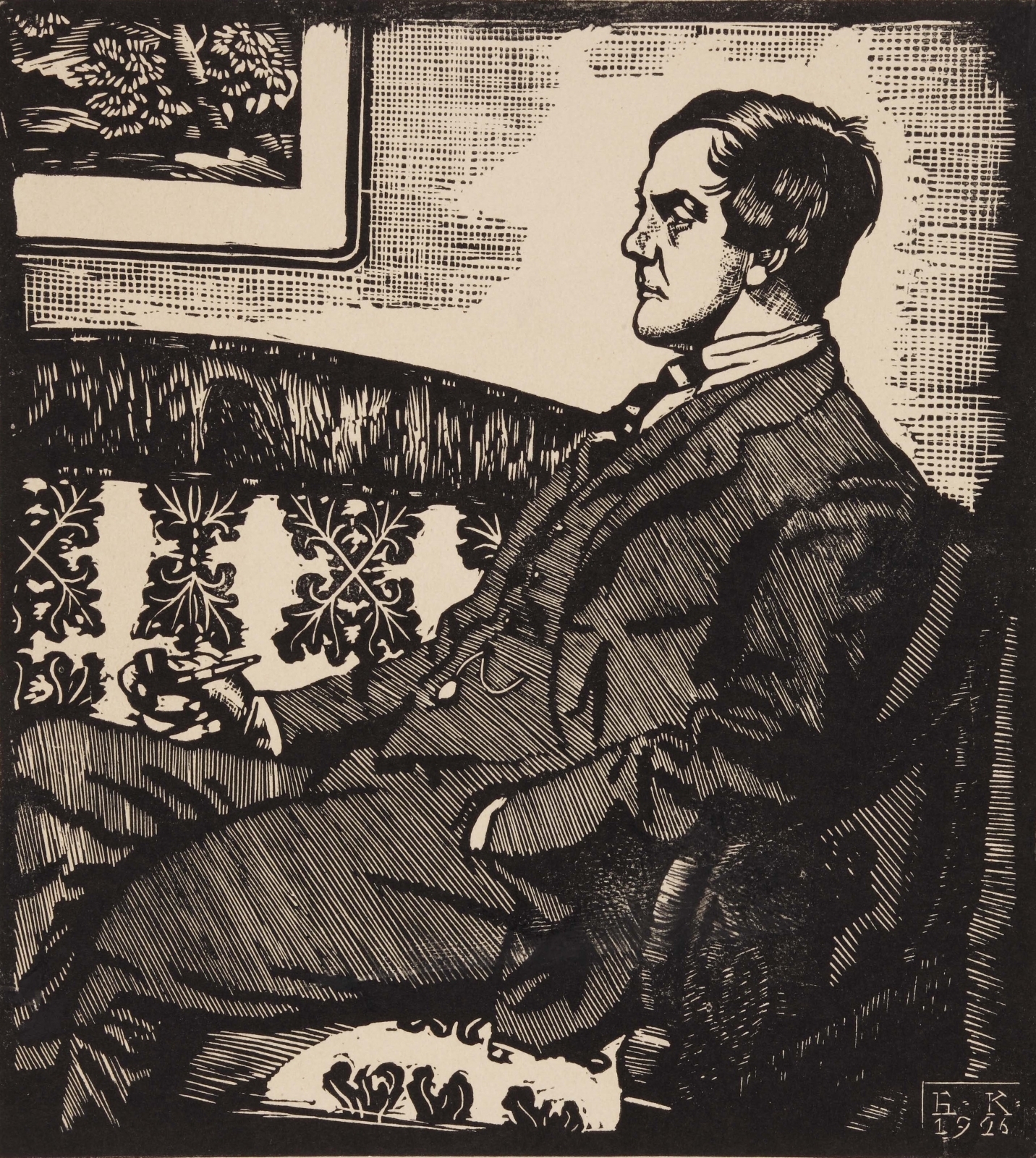 Портрет П.Л. Капицы. 1926 
