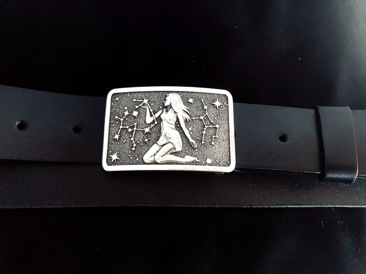 пряжка из серебра по эскизу