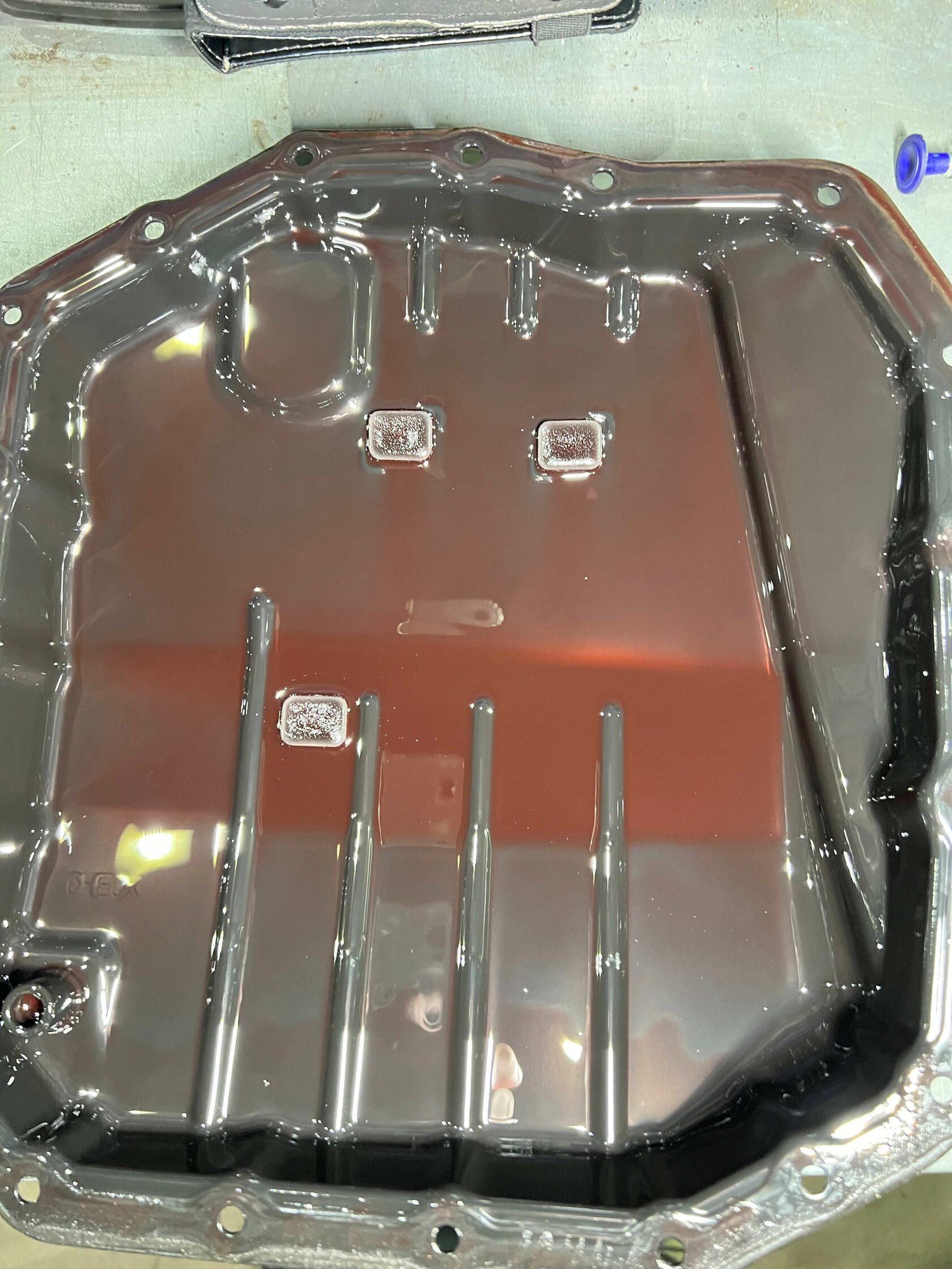 Магниты в поддоне вариатора Toyota