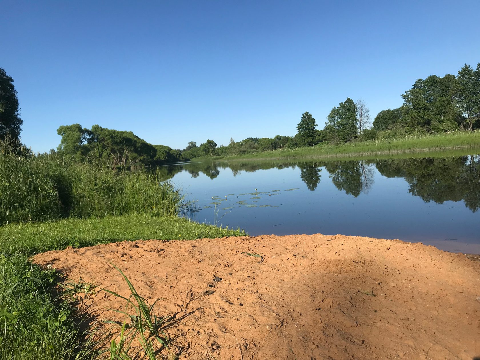 ташировское водохранилище пляж