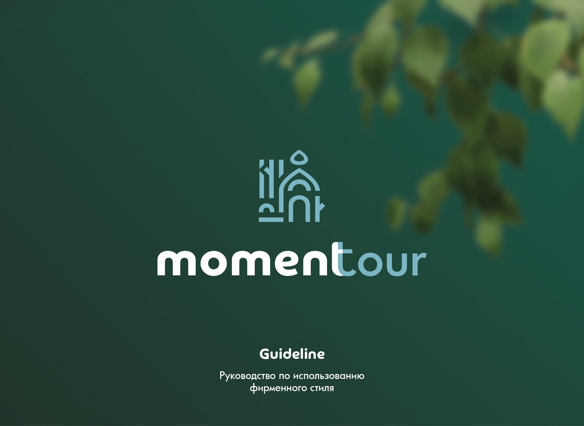 Брендбук туристической компании «Momentour»