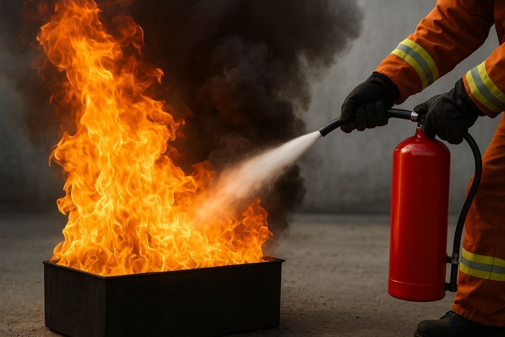 Пожары класса B