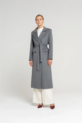 Пальто женское чёрное