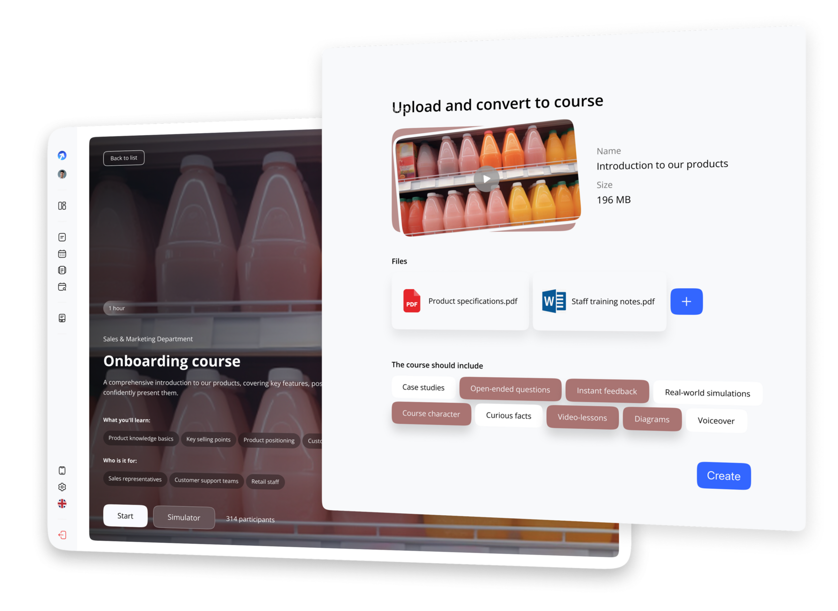 AI Course Builder for Corporate Training | Turn Files Into Training Fast
