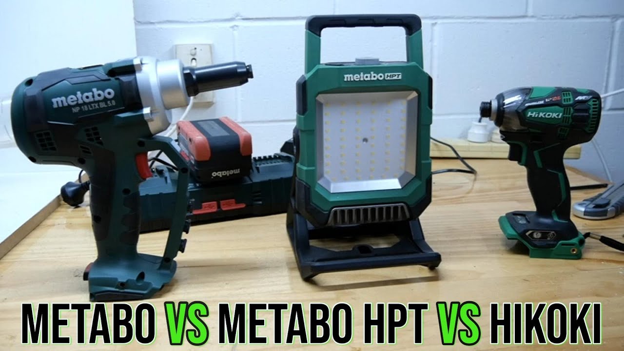 Are Metabo, Metabo HPT and HiKOKI the Same Tools? Are Metabo and Hikoki the  Same Company?