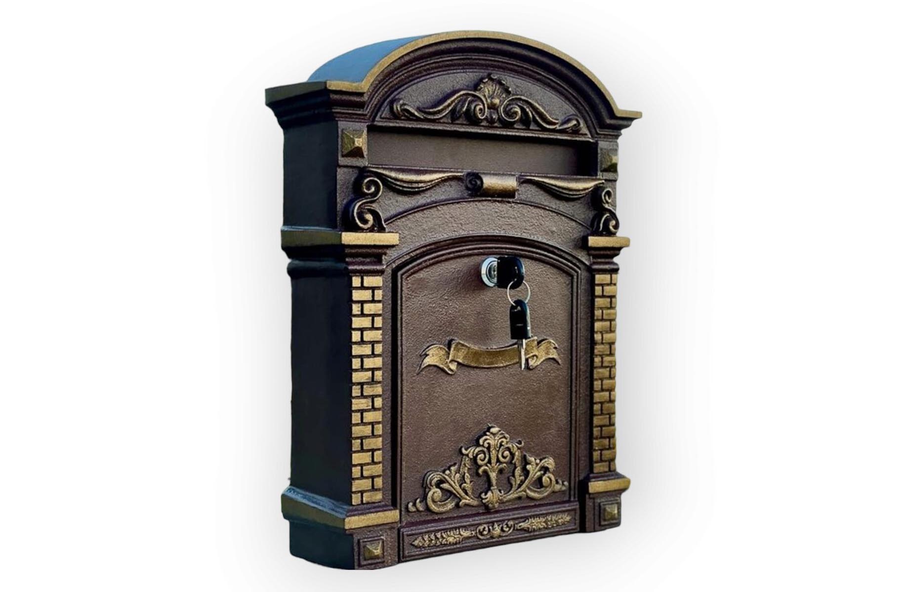 Почтовый металлический ящик