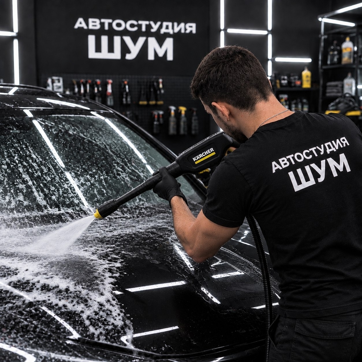 Хим. чистка кузова автомобиля