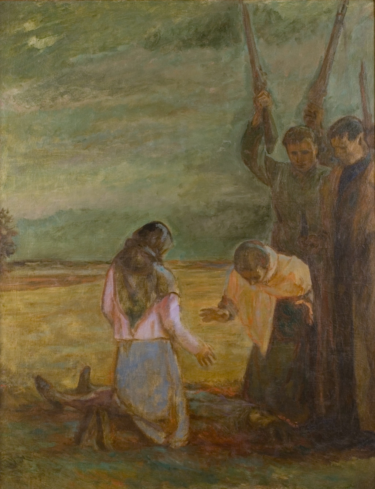 Гончаров А.Д. Отомстим за убитых. Памяти павших. 1956