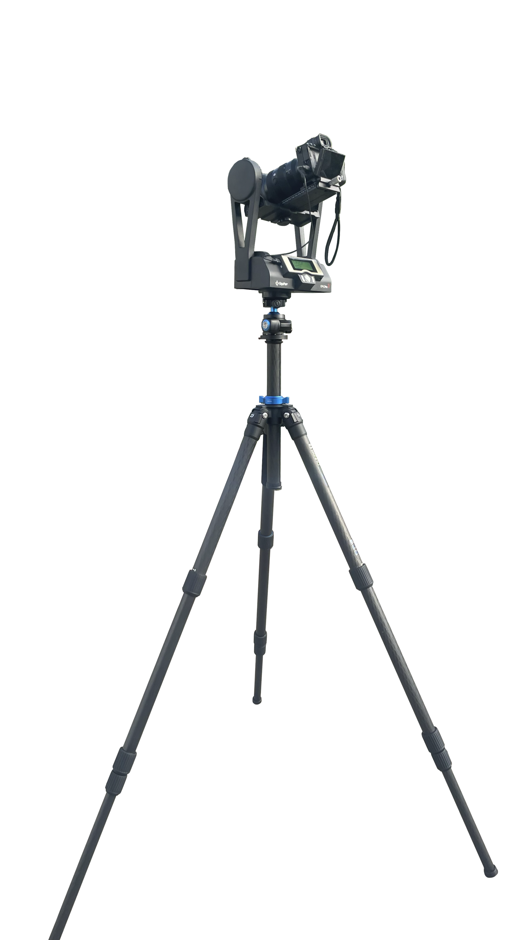 Рабочий комплект топового оборудования для съёмки панорам 360. Фотоапарат Sony 7R5, роботизированная панорамная голова GigaPen