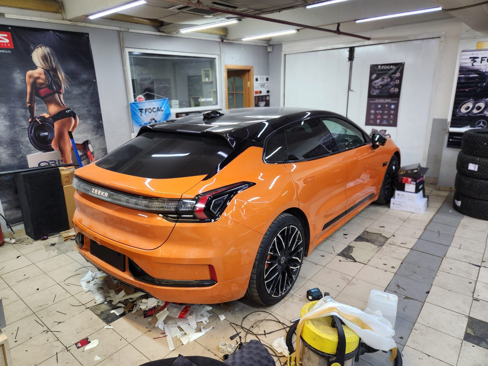 тюнинг zeekr 001