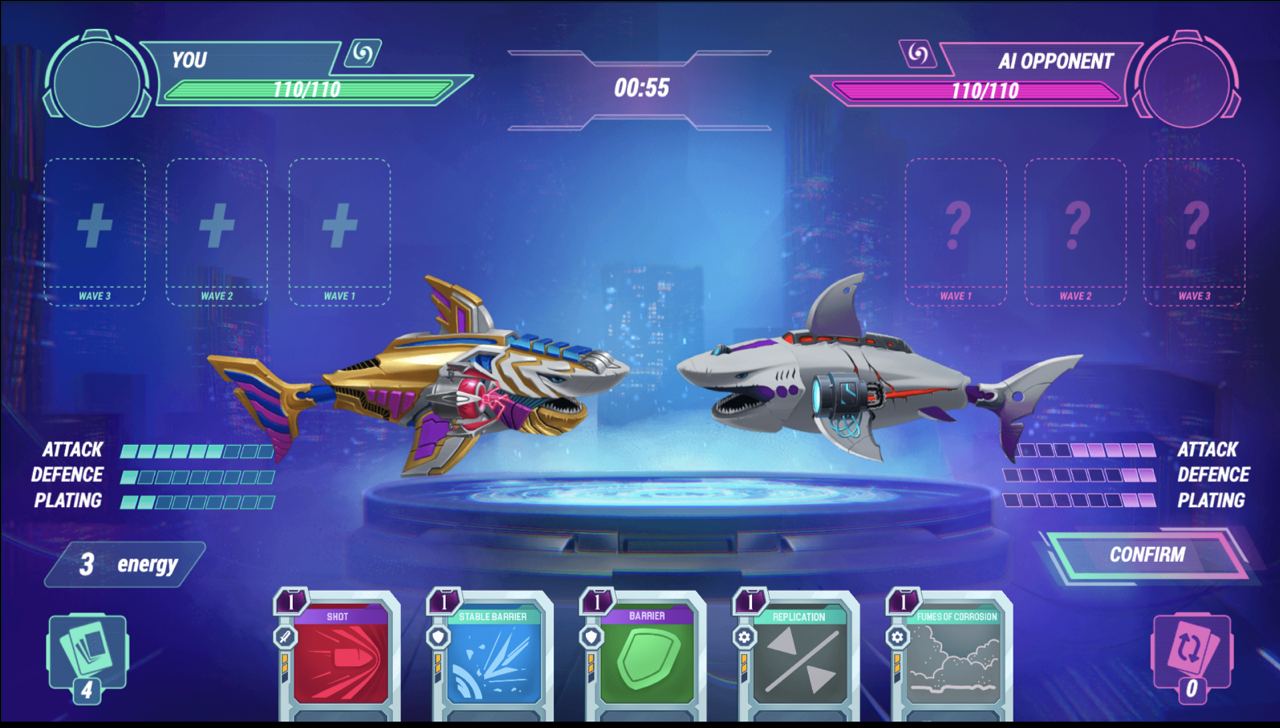 Shark Battle challenge live now! New NFT game by Sharkrace