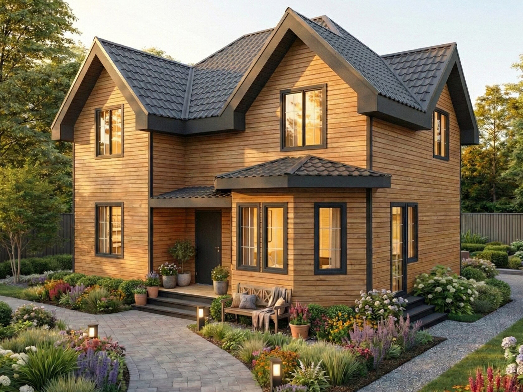 Каркасный дом Пушкин, 127 м²