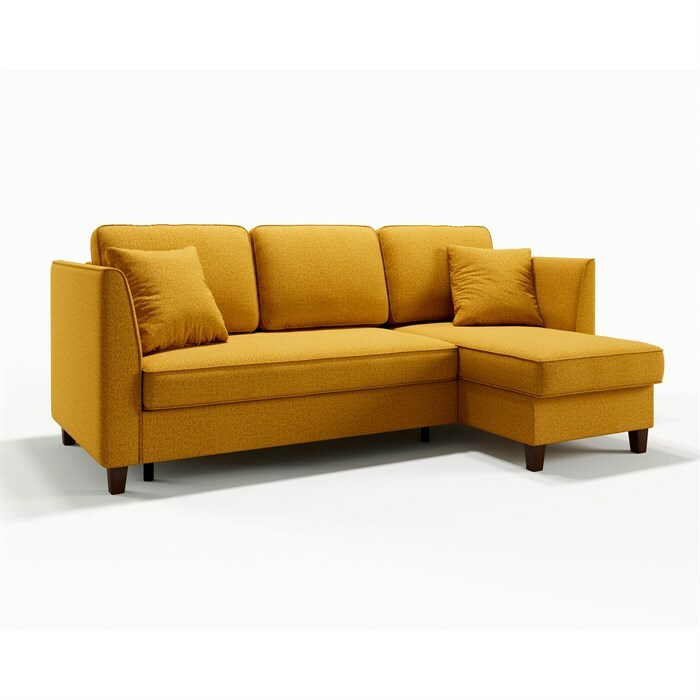желтый диван