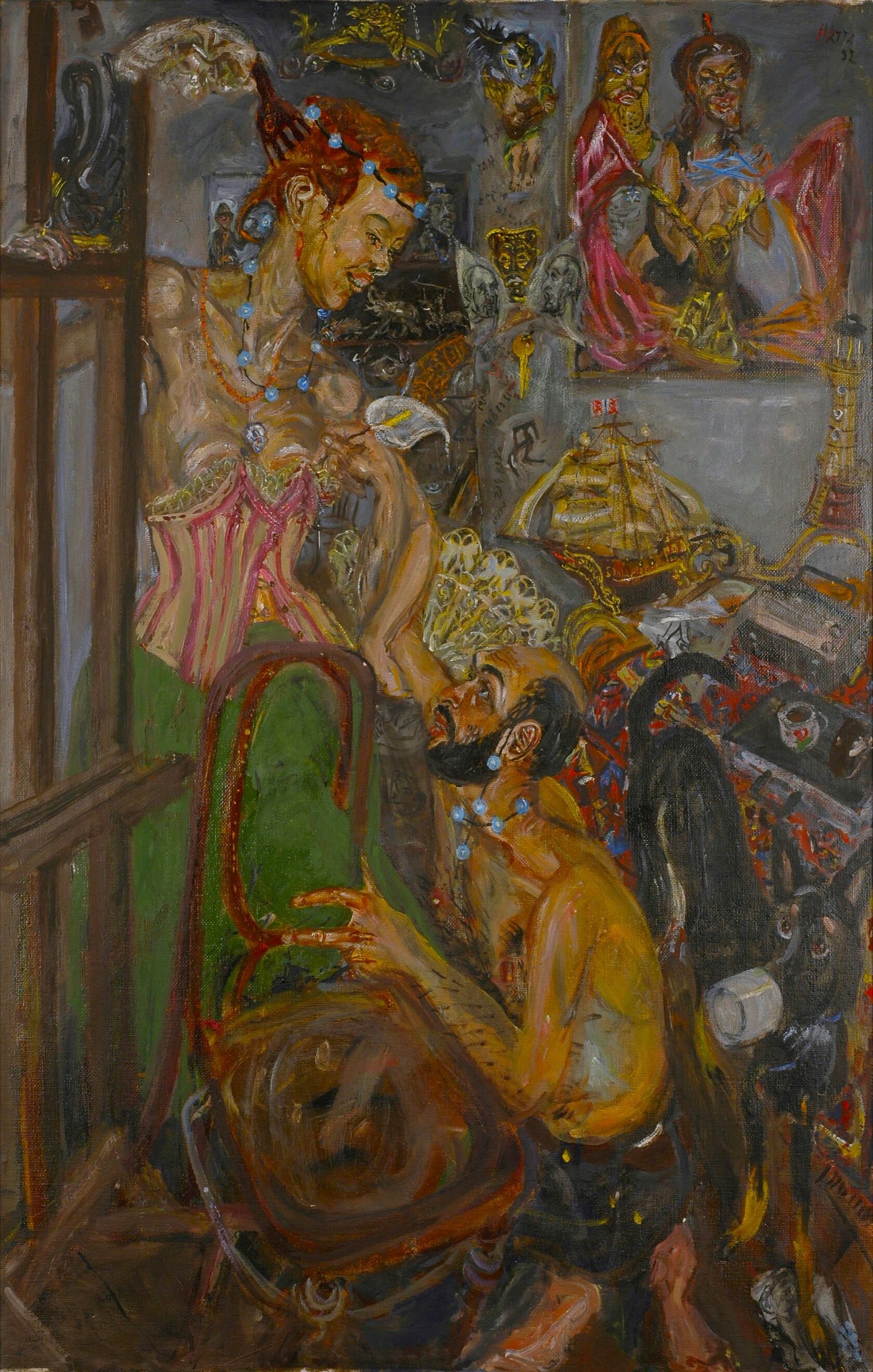 Конышева Н.И. Двое. 1992