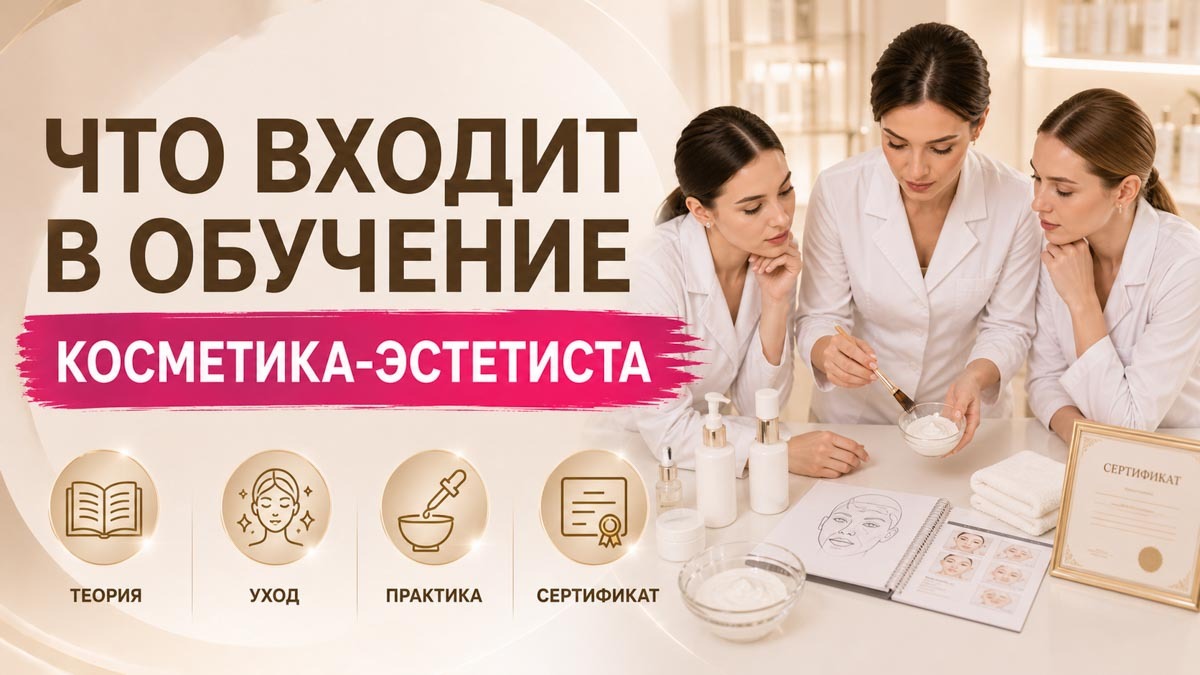 Что входит в обучение косметика-эстетиста