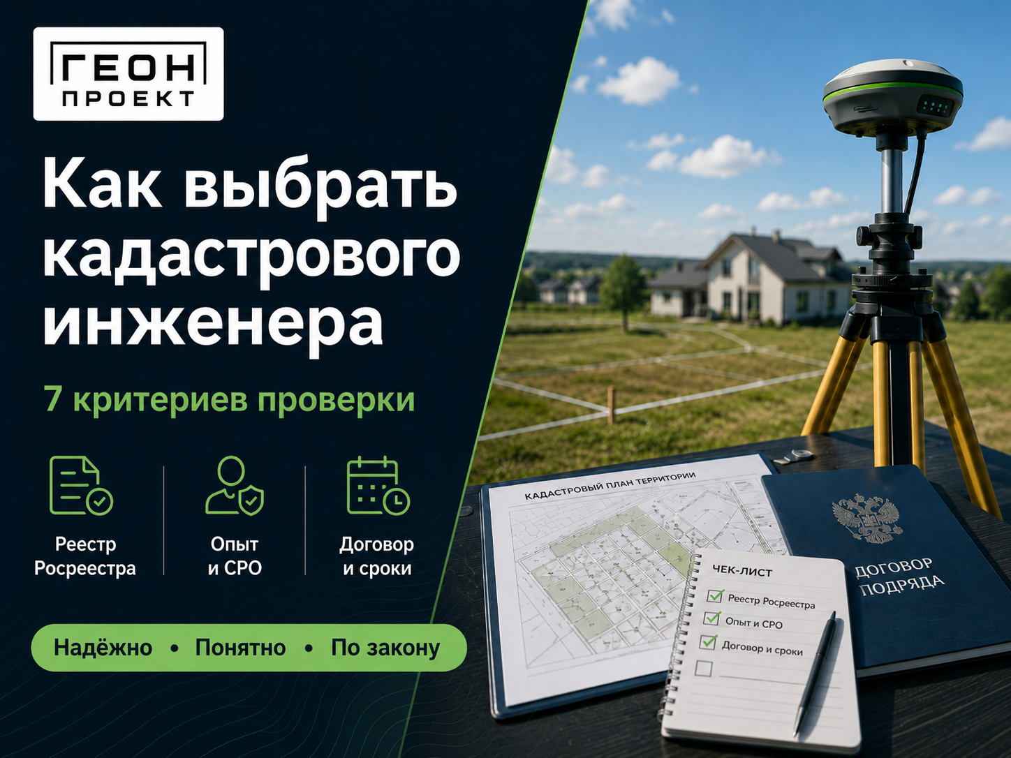 Как выбрать кадастрового инженера — 7 критериев проверки