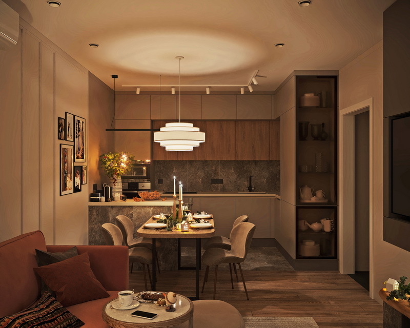 Дизайнер Евгения Ващенко спроектировала интерьер для семьи