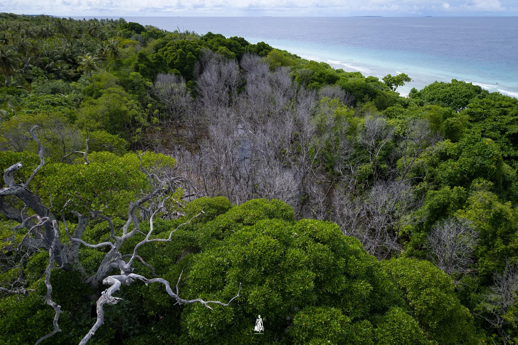 Feydhoo (Фейдху) — общий вид острова с воздуха