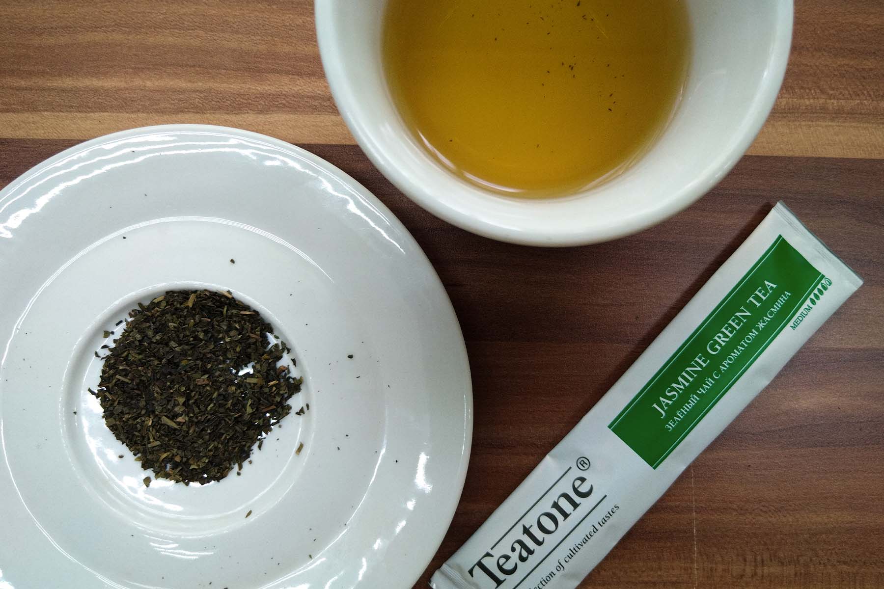Чай в стике Teatone зелёный с жасмином