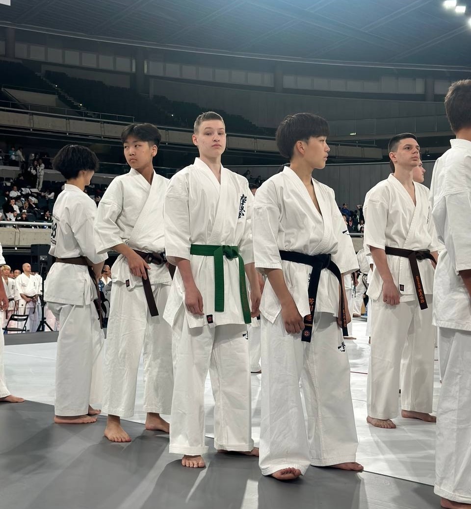 Мокшанцев Дмитрий на Первенстве Мира по Киокусинкай