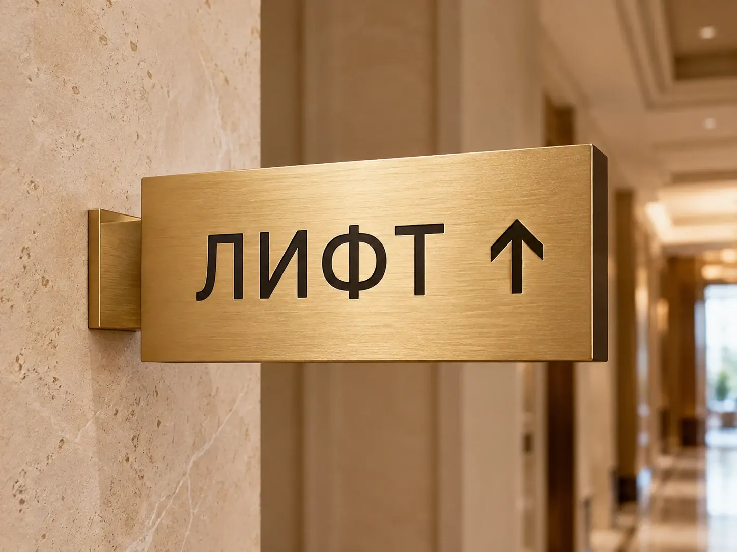 Навигация из нержавейки: консольный указатель для двух направлений