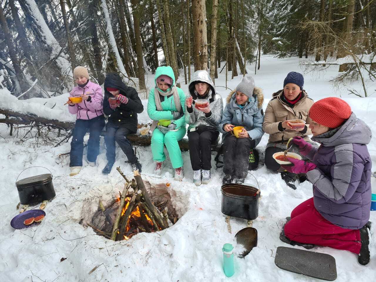 ☆ Двухдневный поход в этнопарк «КОЧЕВНИК» с ночевкой в юртах. Зима