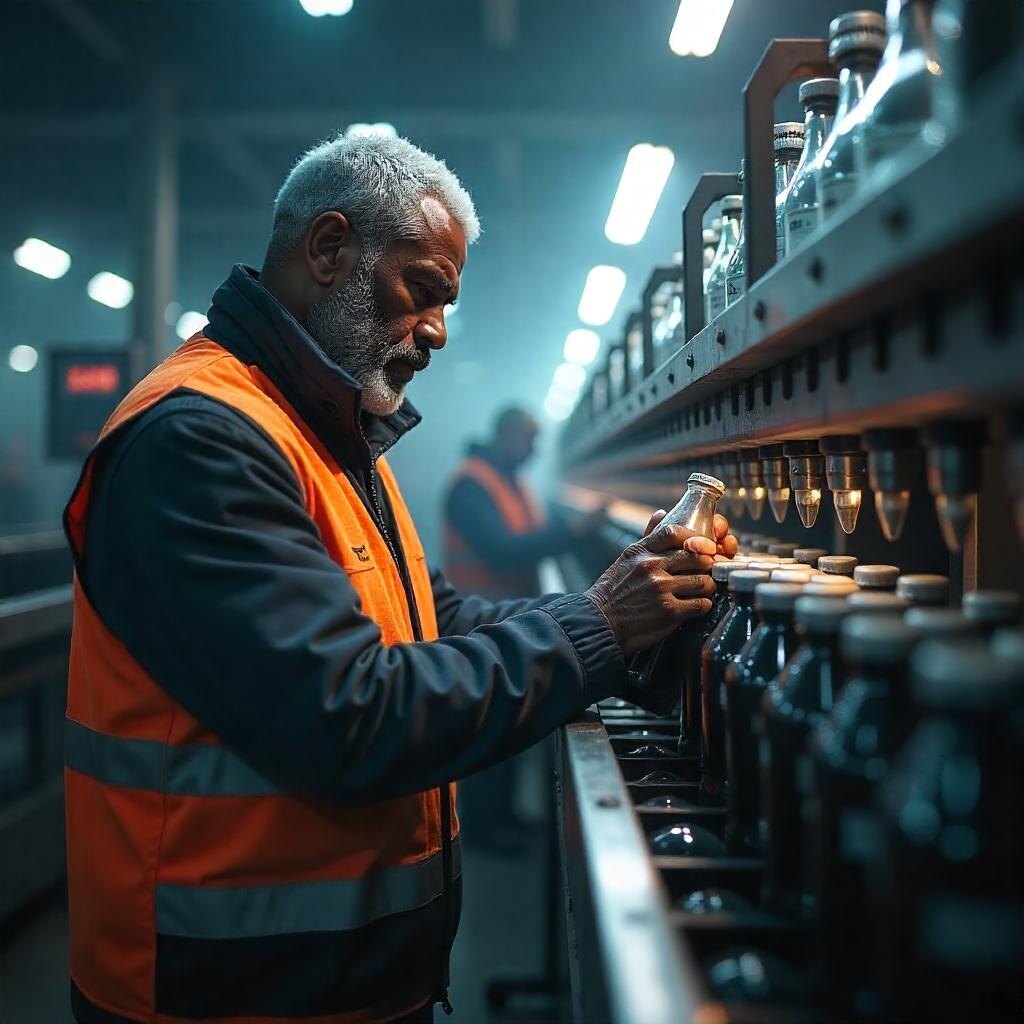 Проверка точности розлива на производстве