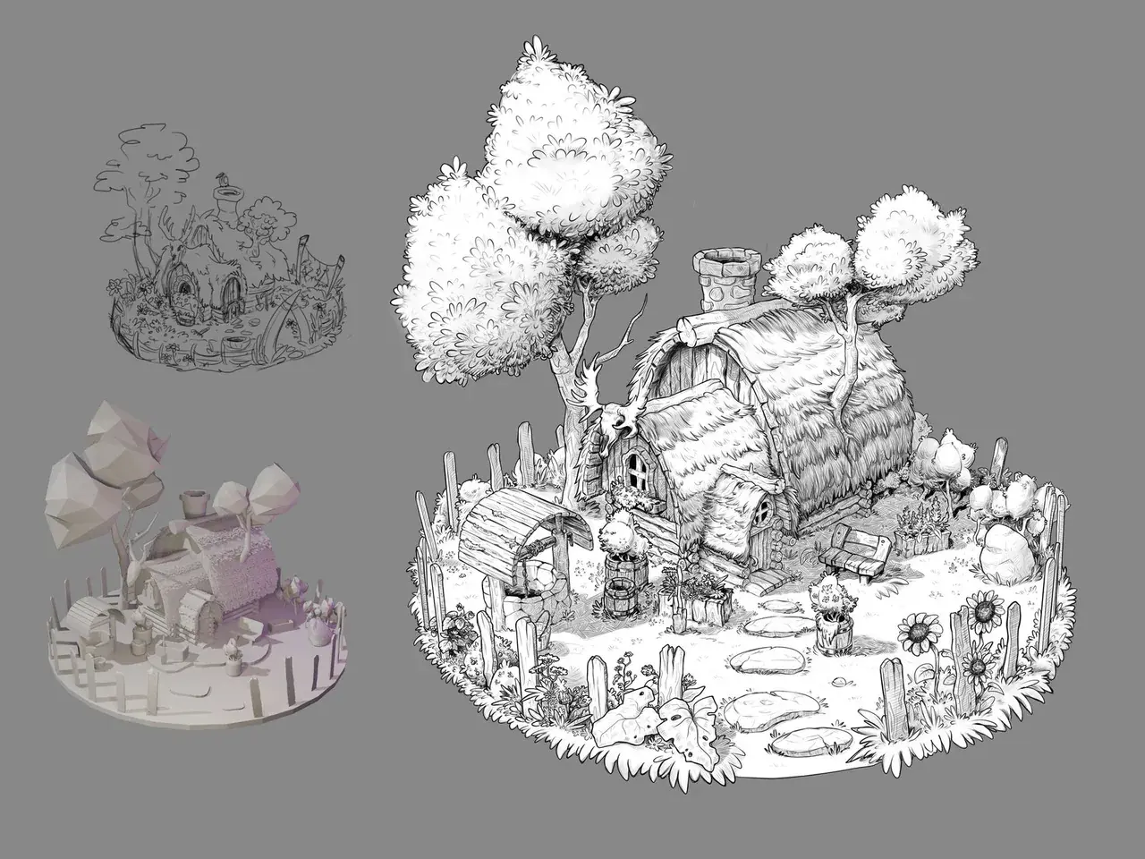 Работа студента NewArtSchool — пример 12