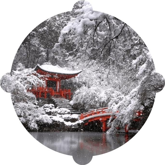 Падающие снежинки