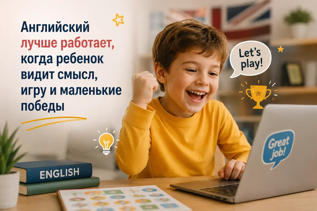 Английский через игру и маленькие победы