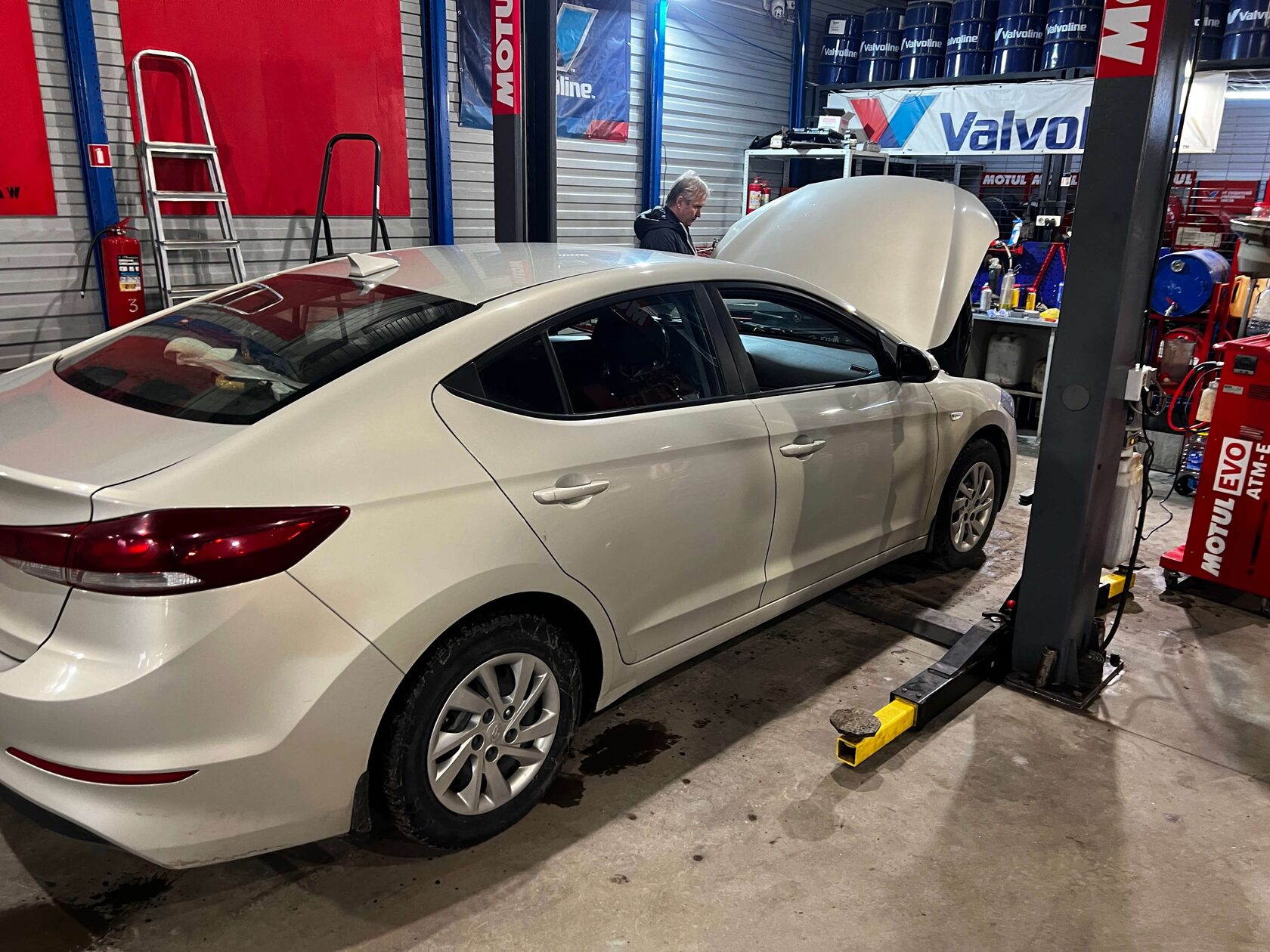 Проверка антифриза Hyundai Elantra рефрактометром