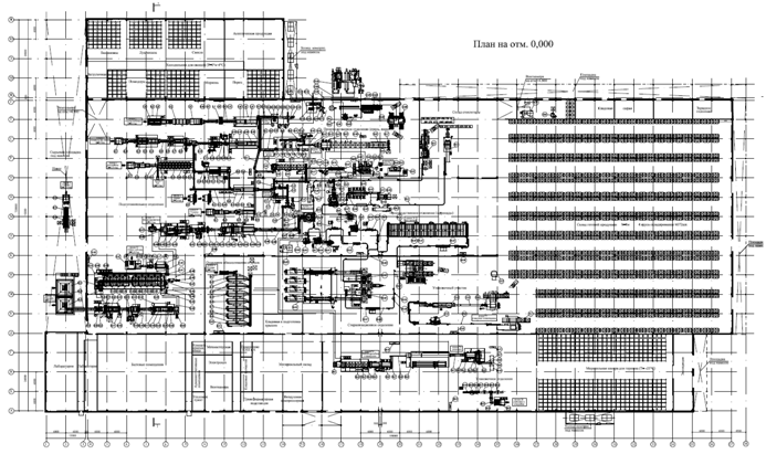 Генеральный план консервного цеха